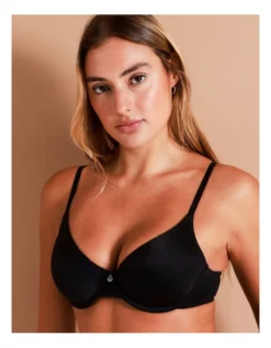 Chloe & Lola Pure Comfort Contour T Shirt Bra Black -Chloe Sales Store 691910110 691898500 3 2 720x928