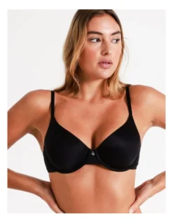 Chloe & Lola Pure Comfort Contour T Shirt Bra Black -Chloe Sales Store 691910110 691898500 7 720x928