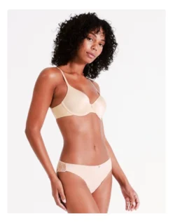 Chloe & Lola Pure Comfort Contour T Shirt Bra Beige