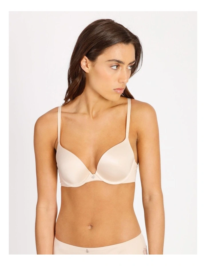 Chloe & Lola Pure Comfort Contour Push Up Bra Beige 1 Chloe & Lola Pure Comfort Contour Push Up Bra Beige