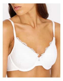 Chloe & Lola Lace Comfort Contour Plunge Bra White -Chloe Sales Store 691910290 691906060 3 1 720x928