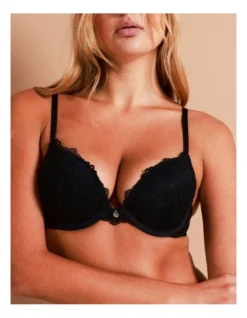 Chloe & Lola Lace Comfort Contour Push Up Bra Black 9 Chloe & Lola Lace Comfort Contour Push Up Bra Black -Chloe Sales Store 691910380 691907140 3 2 720x928