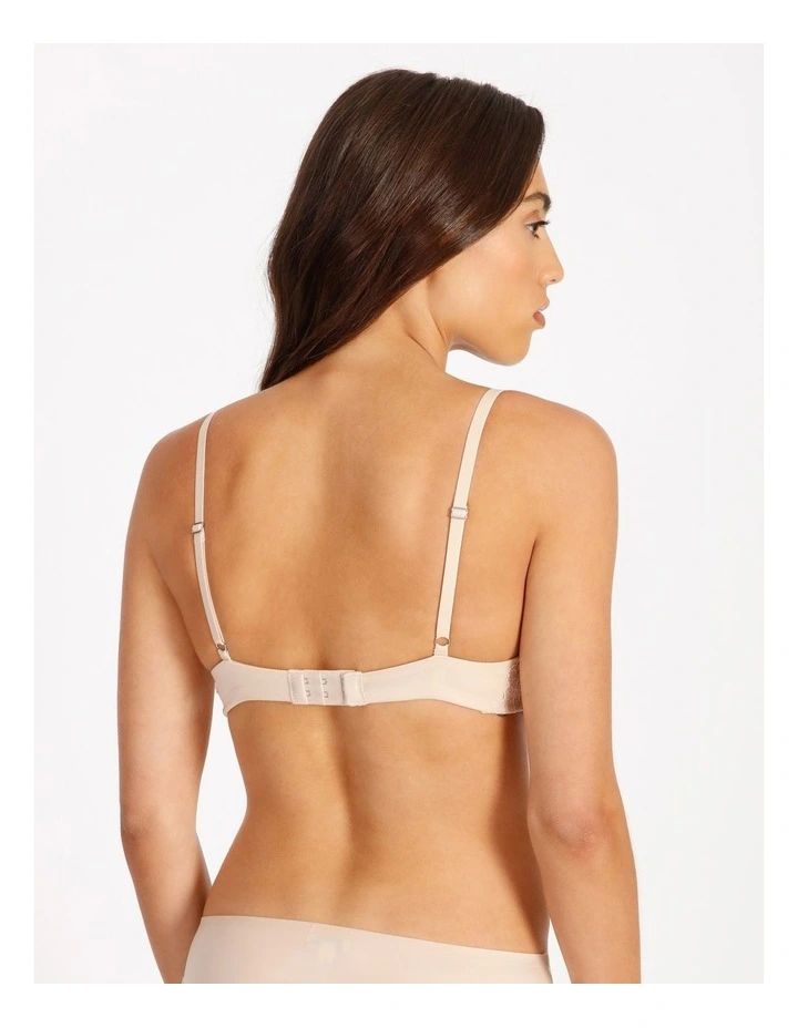 Chloe & Lola Lace Comfort Contour Push Up Bra Beige 2 Chloe & Lola Lace Comfort Contour Push Up Bra Beige - Image 2