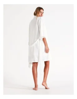 Chloe & Lola Satin Robe In Ivory -Chloe Sales Store 743958280 743956300 4 720x928