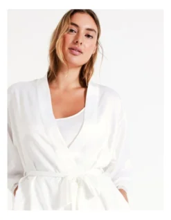 Chloe & Lola Satin Robe In Ivory -Chloe Sales Store 743958280 743956300 5 720x928