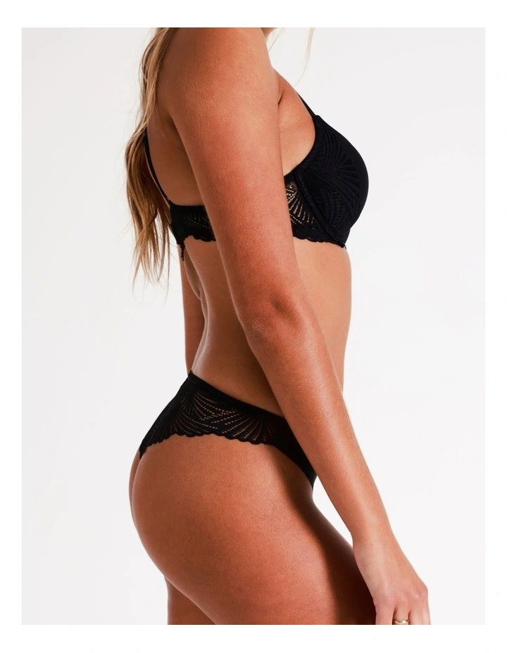 Chloe & Lola Harlow Brazilian Brief In Black 3 Chloe & Lola Harlow Brazilian Brief In Black - Image 3