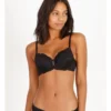 Chloe & Lola Harlow Lace T-Shirt Bra In Black