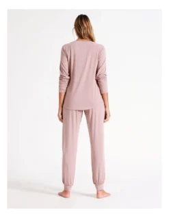 Chloe & Lola Bamboo Long Cuffed Pant In Dusty Pink -Chloe Sales Store 798117130 968770270 6 720x928