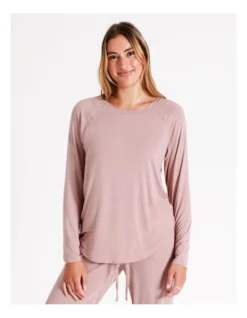 Chloe & Lola Bamboo Top In Dusty Pink -Chloe Sales Store 813457810 968769820 3 720x928