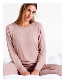 Chloe & Lola Bamboo Top In Dusty Pink -Chloe Sales Store 813457810 968769820 7 720x928