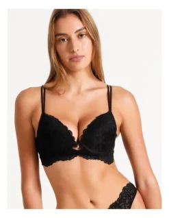 Chloe & Lola Lace Push Up Bra Black -Chloe Sales Store 836119450 870777550 4 720x928