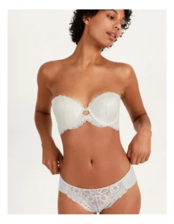 Chloe & Lola Lace Strapless Contour Bra White -Chloe Sales Store 836119540 4 1 720x928