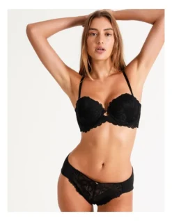 Chloe & Lola Lace Strapless Contour Bra Black -Chloe Sales Store 836119540 870778540 3 720x928