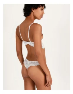 Chloe & Lola Lace Wirefree Contour Bra White -Chloe Sales Store 841669570 7 720x928