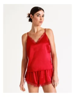 Chloe & Lola Ally Camisole Red