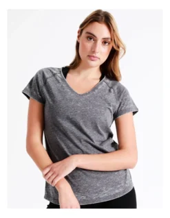 Chloe & Lola Jo Burn Out Tee Black