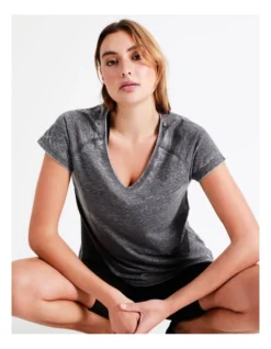 Chloe & Lola Jo Burn Out Tee Black -Chloe Sales Store 854685100 854683120 4 1 720x928