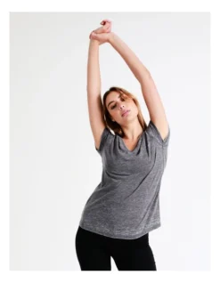 Chloe & Lola Jo Burn Out Tee Black -Chloe Sales Store 854685100 854683120 5 1 720x928