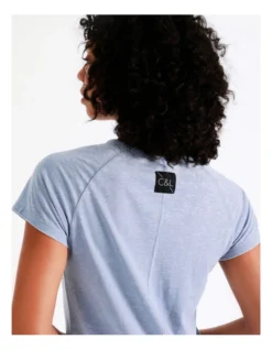 Chloe & Lola Jo Burn Out Tee In Dusty Blue 9 Chloe & Lola Jo Burn Out Tee In Dusty Blue -Chloe Sales Store 854685100 937042840 3 720x928