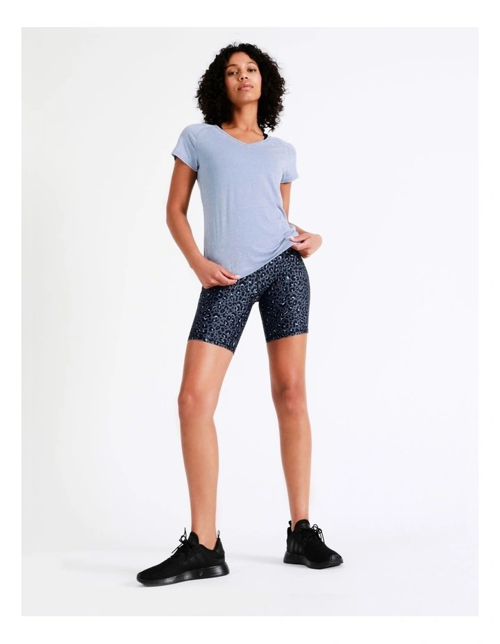 Chloe & Lola Jo Burn Out Tee In Dusty Blue 4 Chloe & Lola Jo Burn Out Tee In Dusty Blue - Image 4