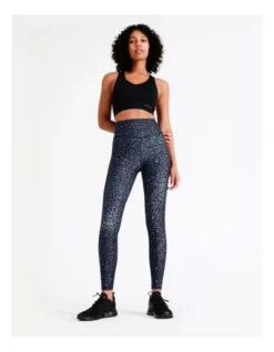 Chloe & Lola Ava Core Legging In Animal Print