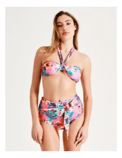 Chloe & Lola Linda Bandeau Tie Neck Top In Assorted -Chloe Sales Store 918077860 4 720x928