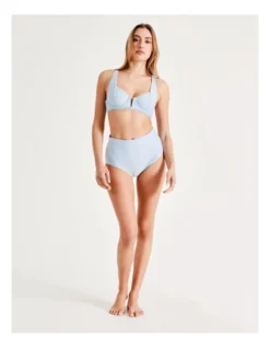 Chloe & Lola Nicole Textured Underwire Top In Baby Blue -Chloe Sales Store 918077950 918102340 3 720x928