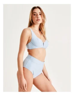 Chloe & Lola Nicole Textured Underwire Top In Baby Blue -Chloe Sales Store 918077950 918102340 4 720x928