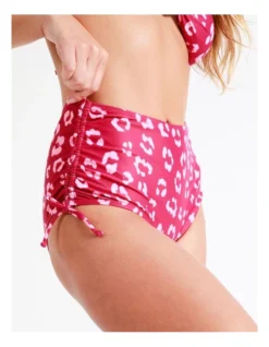 Chloe & Lola Elsie Tie Side Brief In Burgundy -Chloe Sales Store 918078580 921587500 4 720x928