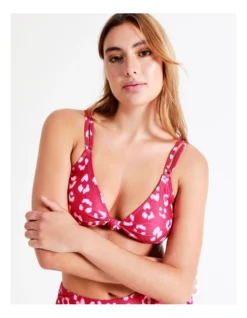 Chloe & Lola Isabella Knot Top In Burgundy -Chloe Sales Store 918078760 921587950 7 720x928