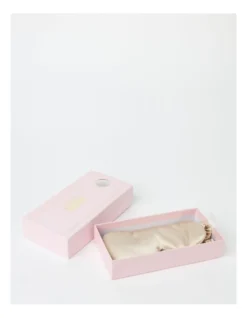 Chloe & Lola Silk Eye Mask In Cream