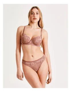 Chloe & Lola Harlow Luxe Bikini In Burnt Orange