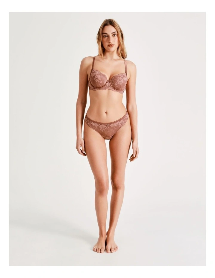 Chloe & Lola Harlow Luxe Bikini In Burnt Orange 2 Chloe & Lola Harlow Luxe Bikini In Burnt Orange - Image 2