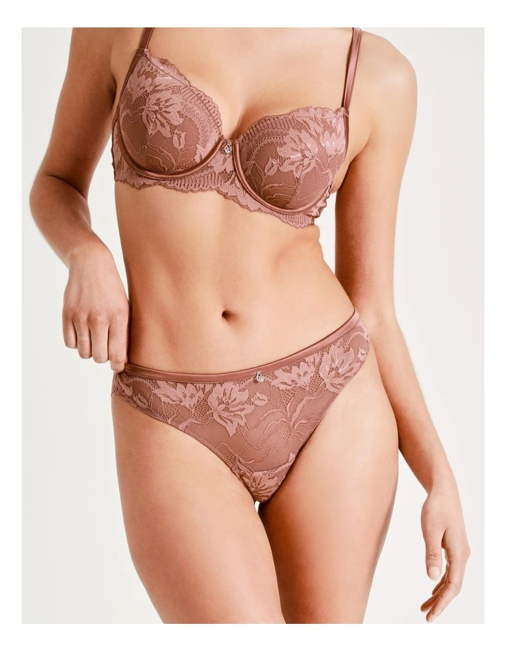 Chloe & Lola Harlow Luxe Bikini In Burnt Orange 3 Chloe & Lola Harlow Luxe Bikini In Burnt Orange - Image 3