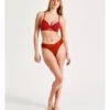 Chloe & Lola Rhode Plunge Push Up In Red