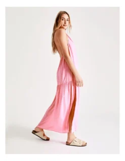 Chloe & Lola Marnie Halter Dress In Pale Pink -Chloe Sales Store 924960700 4 720x928