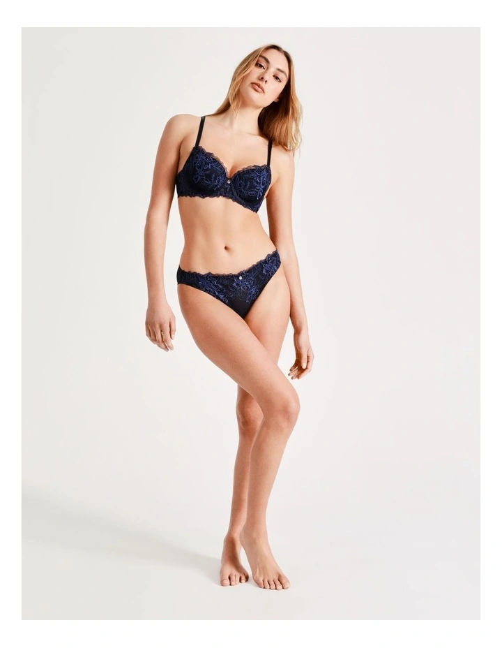 Chloe & Lola Nancy Balconette Contour In Blue 1 Chloe & Lola Nancy Balconette Contour In Blue