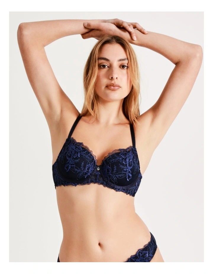 Chloe & Lola Nancy Balconette Contour In Blue 2 Chloe & Lola Nancy Balconette Contour In Blue - Image 2