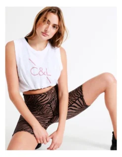 Chloe & Lola Relaxed Tank Top In White -Chloe Sales Store 936596350 4 1 720x928