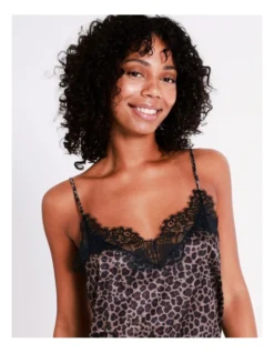 Chloe & Lola Rosanna Camisole In Brown -Chloe Sales Store 936965890 970457230 3 720x928