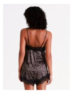 Chloe & Lola Rosanna Sleep Short In Brown -Chloe Sales Store 936965980 970457680 6 720x928