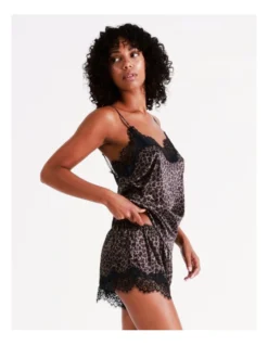 Chloe & Lola Rosanna Sleep Short In Brown -Chloe Sales Store 936965980 970457680 7 720x928