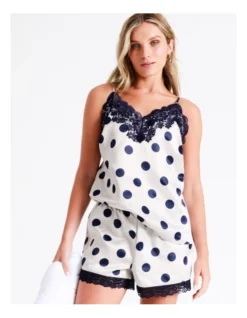 Chloe & Lola Satin Cami Lace Boxer Set In Champagne 10 Chloe & Lola Satin Cami Lace Boxer Set In Champagne -Chloe Sales Store 943552180 943578910 4 720x928