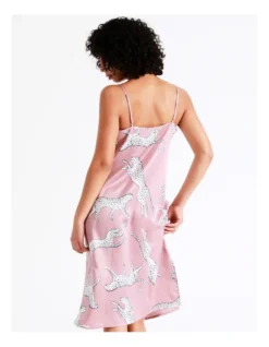 Chloe & Lola Satin Chemise In Dusty Pink -Chloe Sales Store 943552270 7 720x928