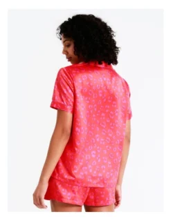 Chloe & Lola Short PJ Set In Red -Chloe Sales Store 943553080 4 720x928