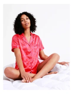 Chloe & Lola Short PJ Set In Red -Chloe Sales Store 943553080 7 720x928