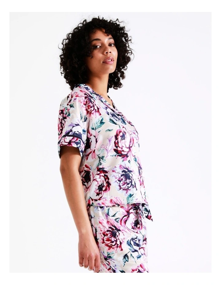 Chloe & Lola Short Sleeve Top In Champagne 4 Chloe & Lola Short Sleeve Top In Champagne - Image 4