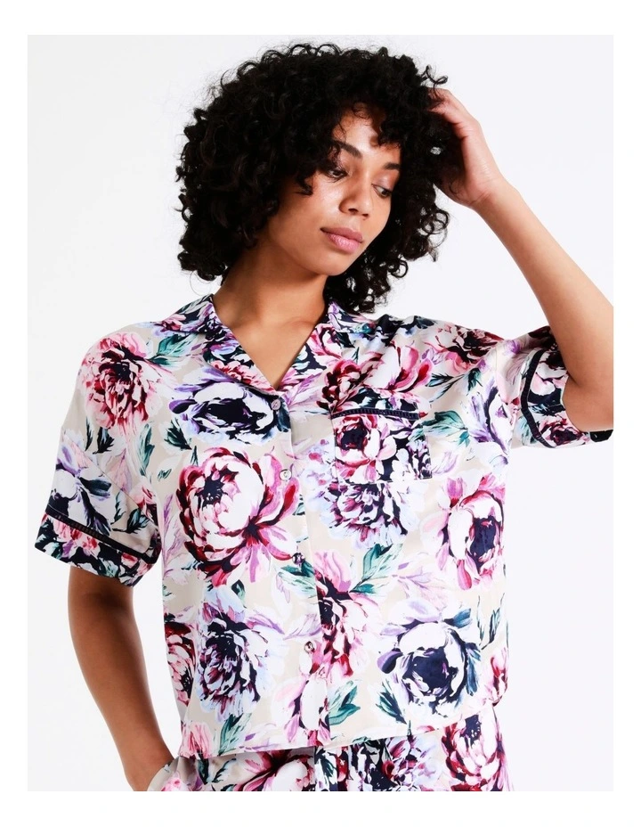 Chloe & Lola Short Sleeve Top In Champagne 6 Chloe & Lola Short Sleeve Top In Champagne - Image 6