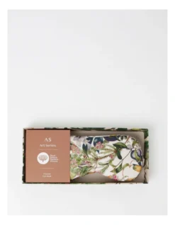 Chloe & Lola Botanical Gardens Ecovero Viscose Eye Mask In Cream Botanical
