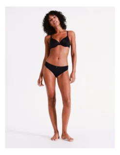 Chloe & Lola Gemma Galloon Bikini Brief In Black